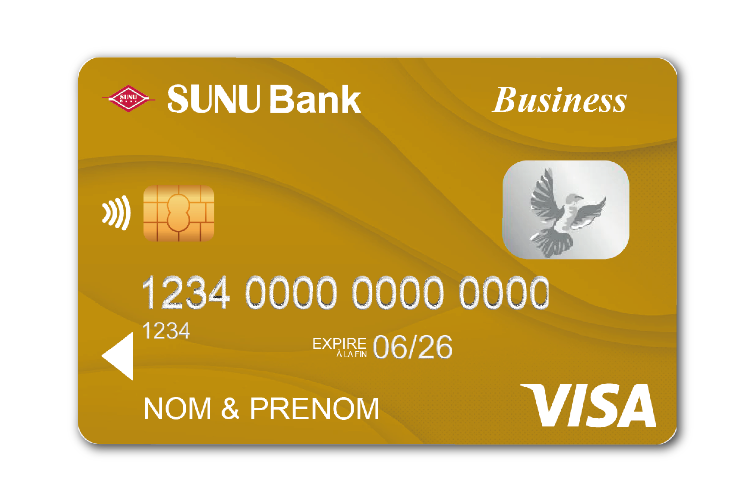 Carte Visa Business SUNU Bank Sénégal