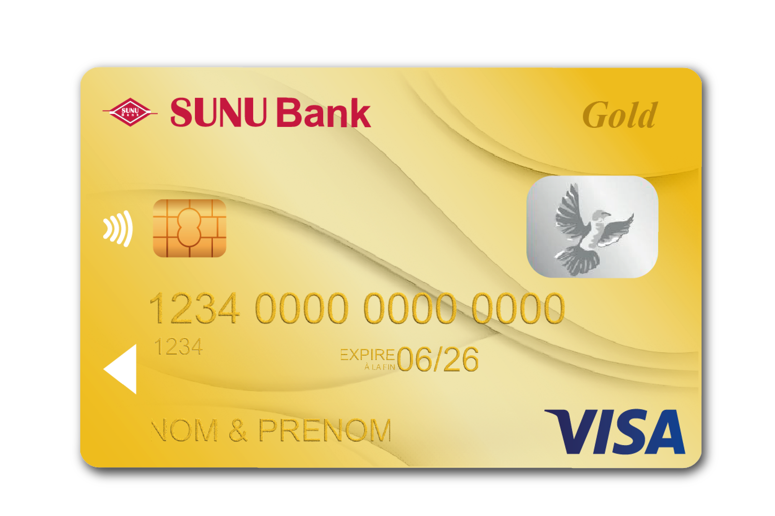 Carte Visa Gold SUNU Bank Sénégal
