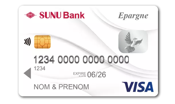 VISA EPARGNE SUNU BANK